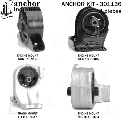 Anchor Mounts Engine Mount Kit 301136 image 3