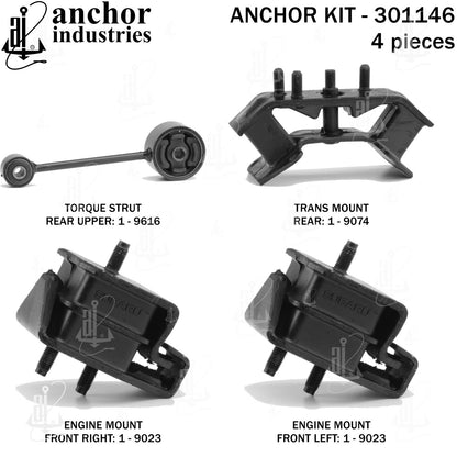 Anchor Mounts Engine Mount Kit 301146 image 5