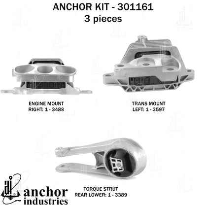 Anchor Mounts Engine Mount Kit 301161 main image