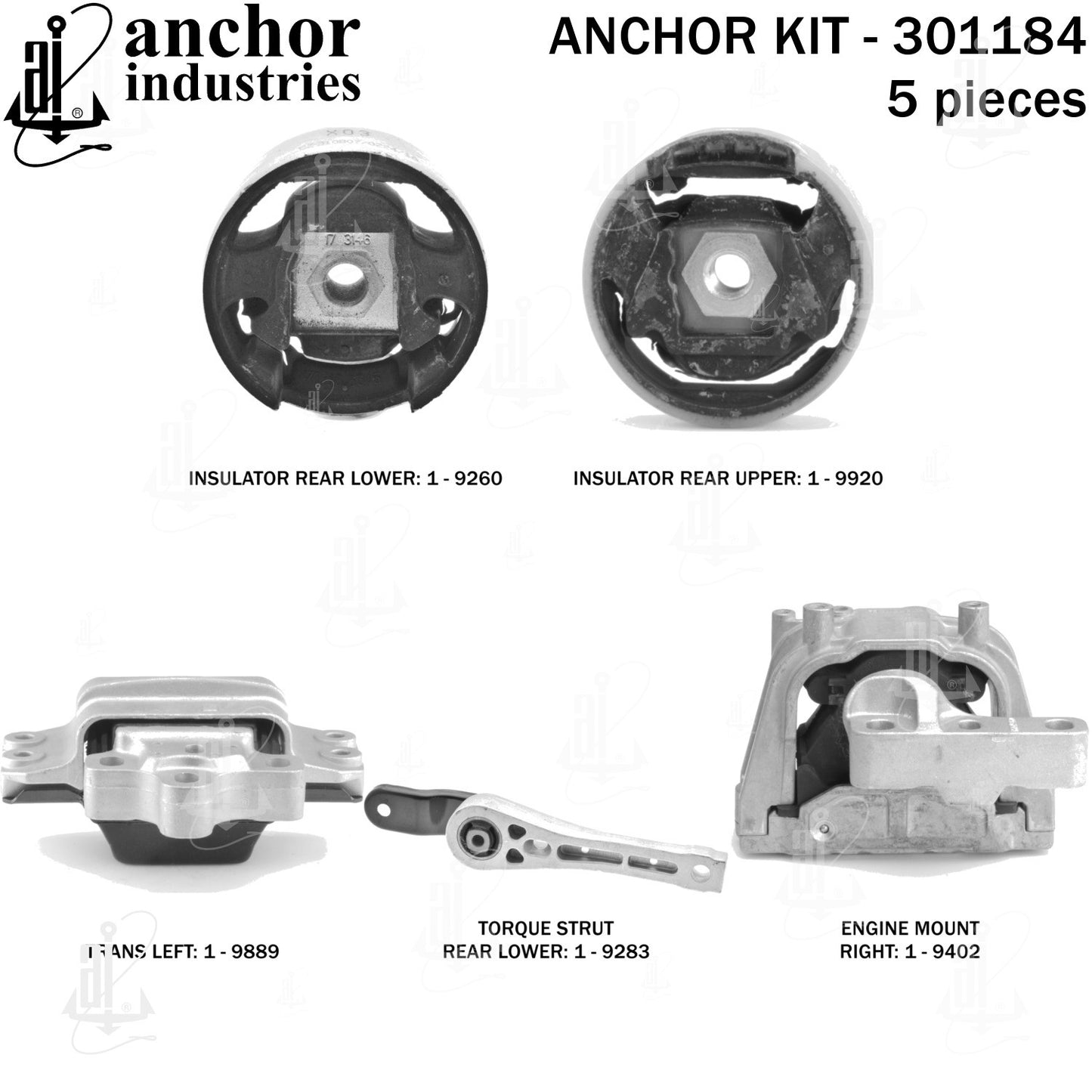 Anchor Mounts Engine Mount Kit 301184 main image