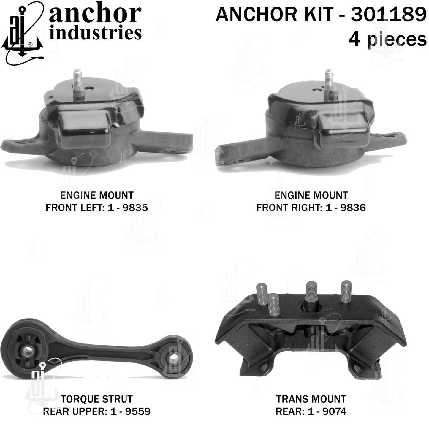 Anchor Mounts 301189