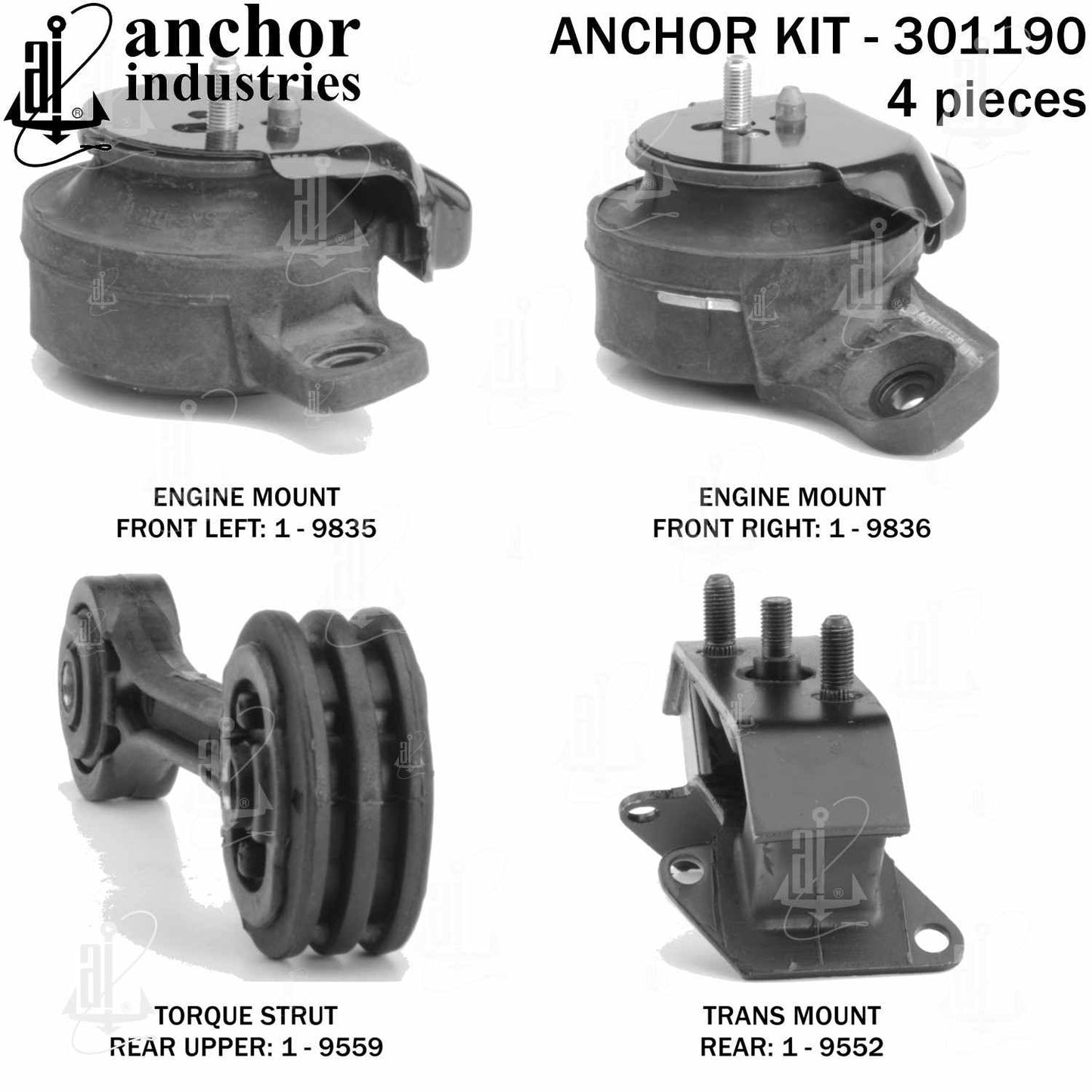 Anchor Mounts 301190