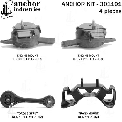 Anchor Mounts Engine Mount Kit 301191 main image