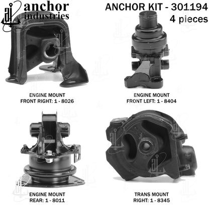 Anchor Mounts Engine Mount Kit 301194 main image