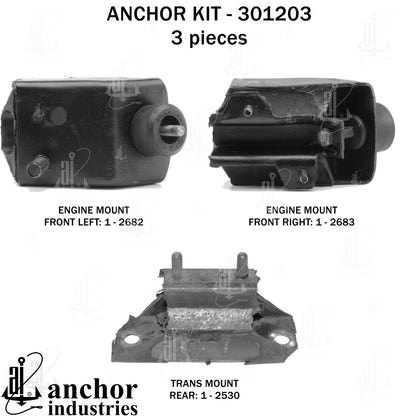 Anchor Mounts Engine Mount Kit 301203 main image