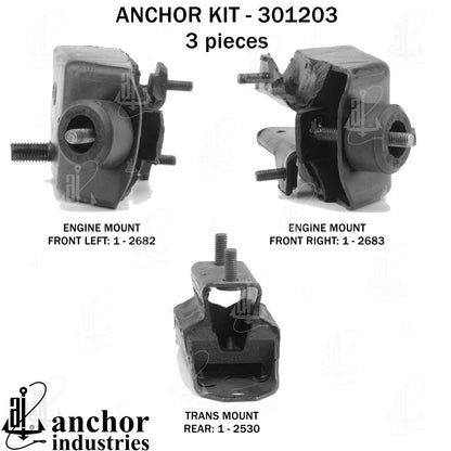 Anchor Mounts Engine Mount Kit 301203 image 3