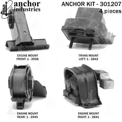 Anchor Mounts Engine Mount Kit 301207 image 5