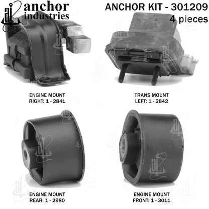 Anchor Mounts Engine Mount Kit 301209 image 4