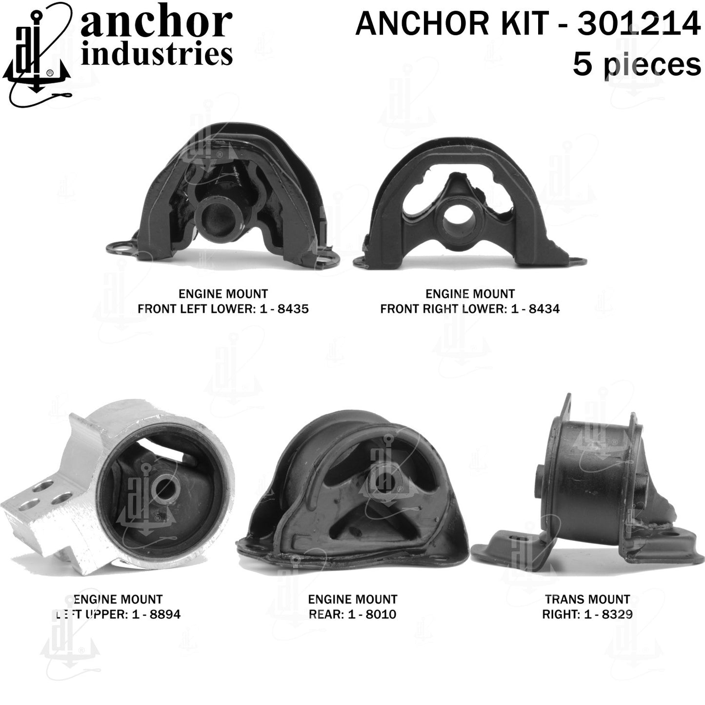 Anchor Mounts Engine Mount Kit 301214 main image