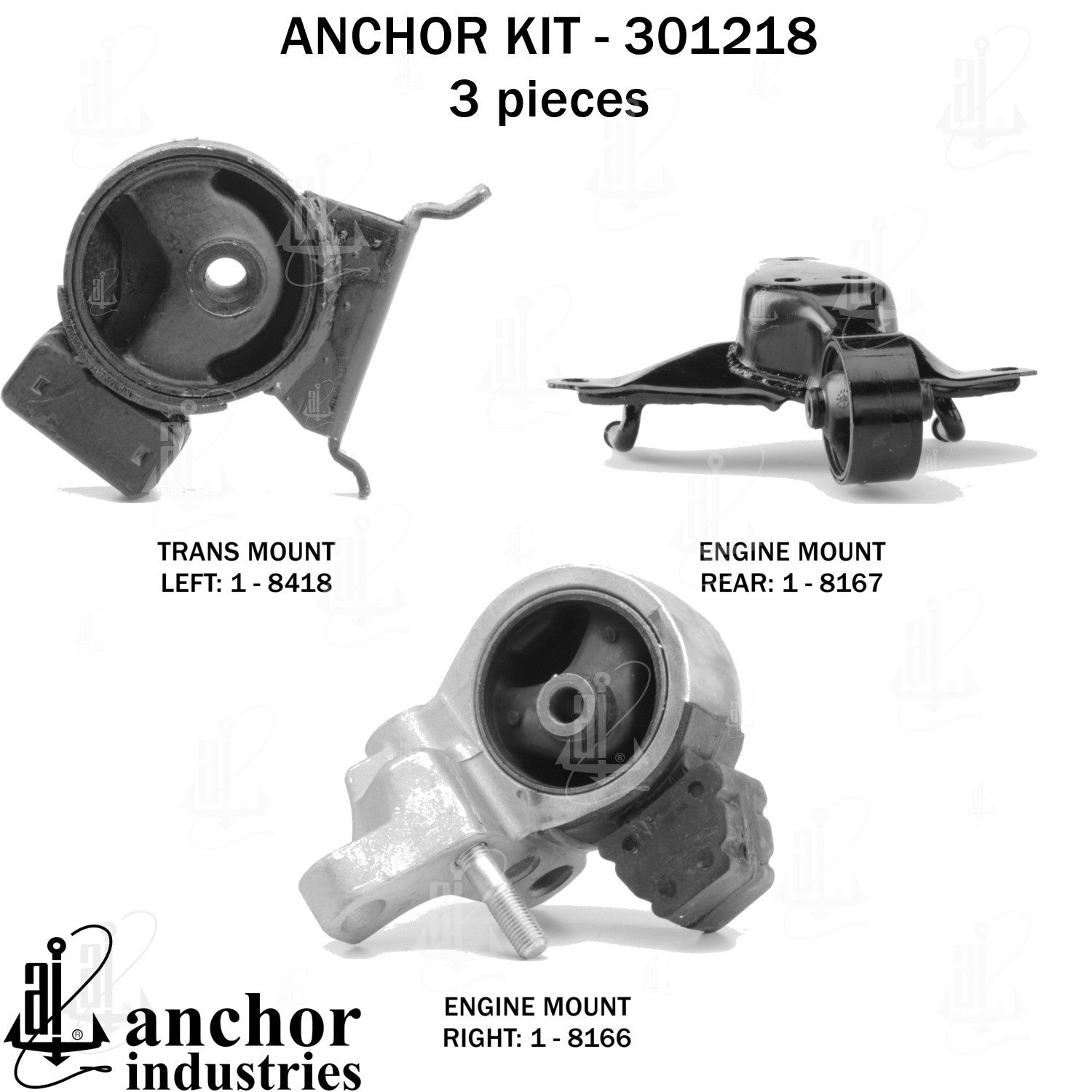 Anchor Mounts Engine Mount Kit 301218 main image