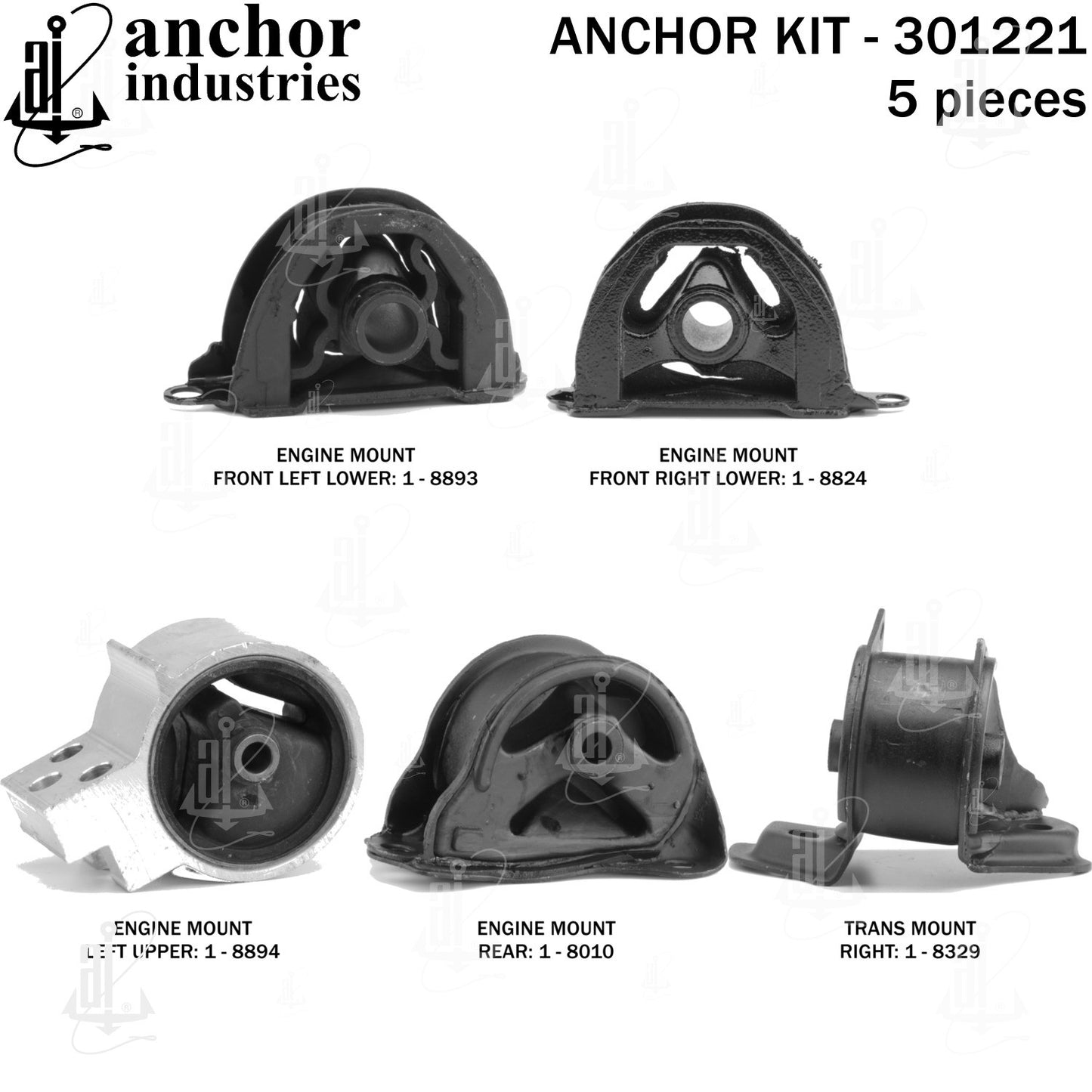 Anchor Mounts Engine Mount Kit 301221 main image