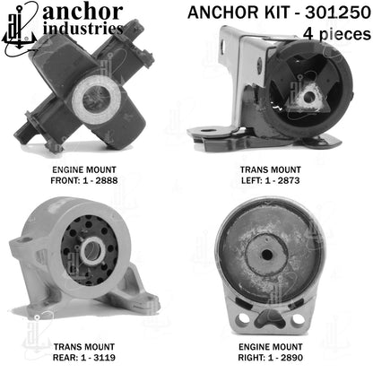 Anchor Mounts Engine Mount Kit 301250 main image