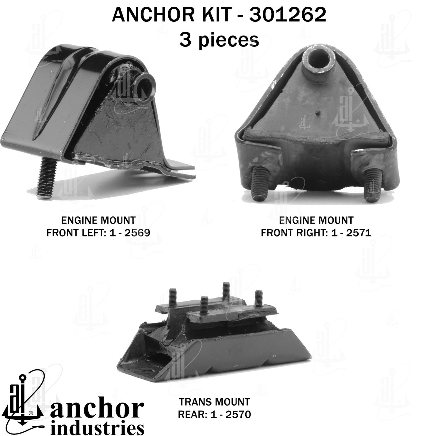 Anchor Mounts Engine Mount Kit 301262 main image