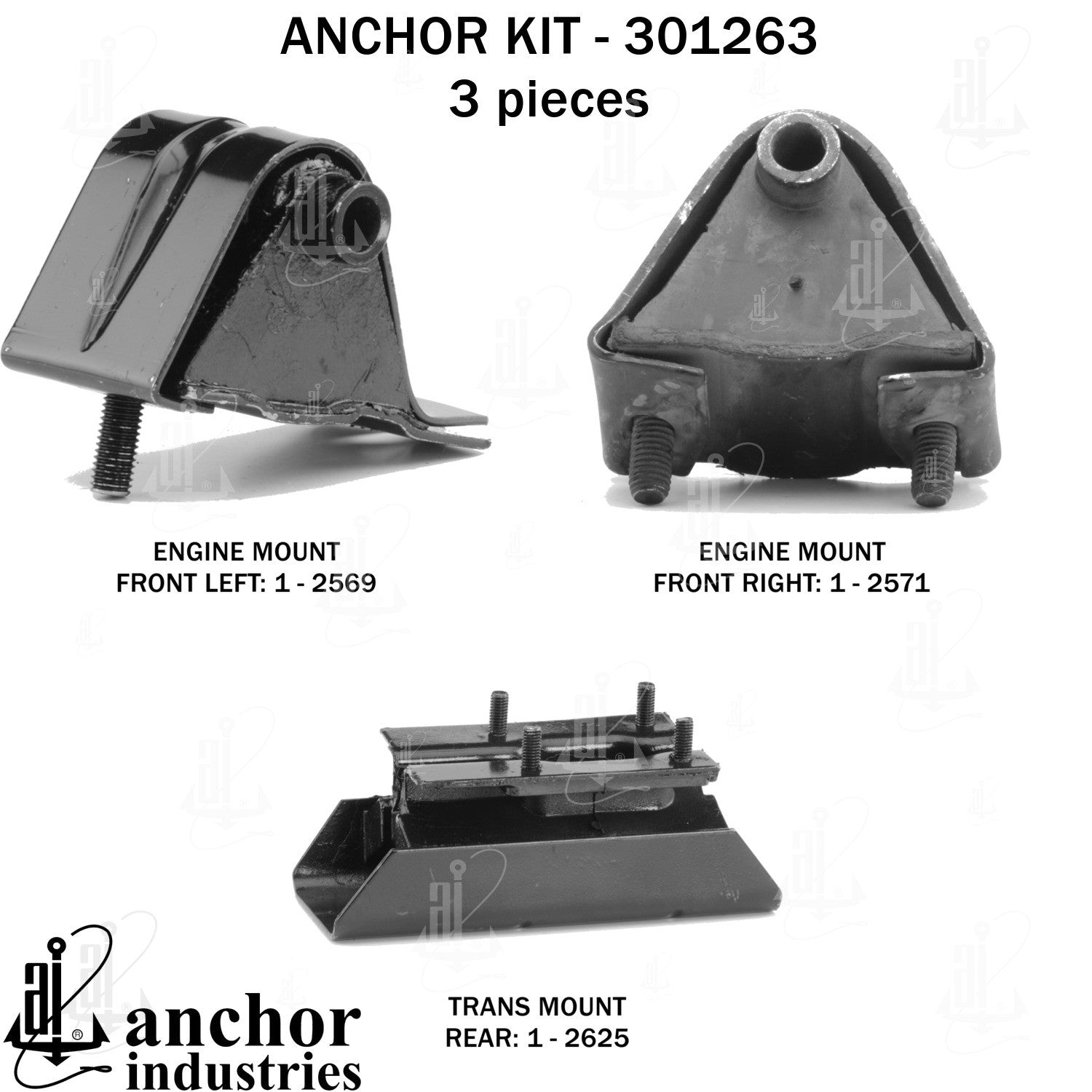 Anchor Mounts Engine Mount Kit 301263 main image
