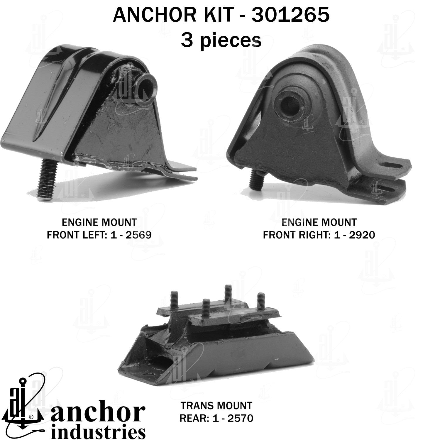 Anchor Mounts Engine Mount Kit 301265 main image