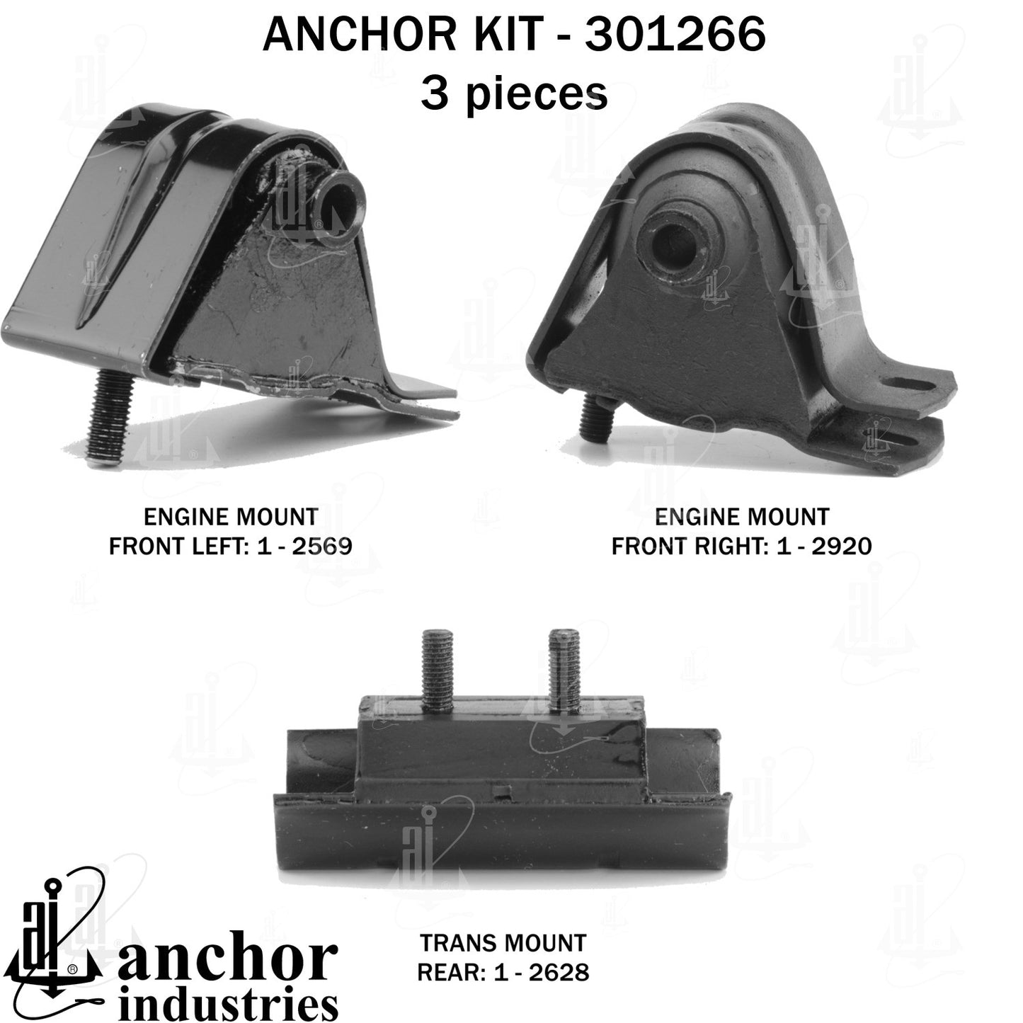 Anchor Mounts Engine Mount Kit 301266 main image