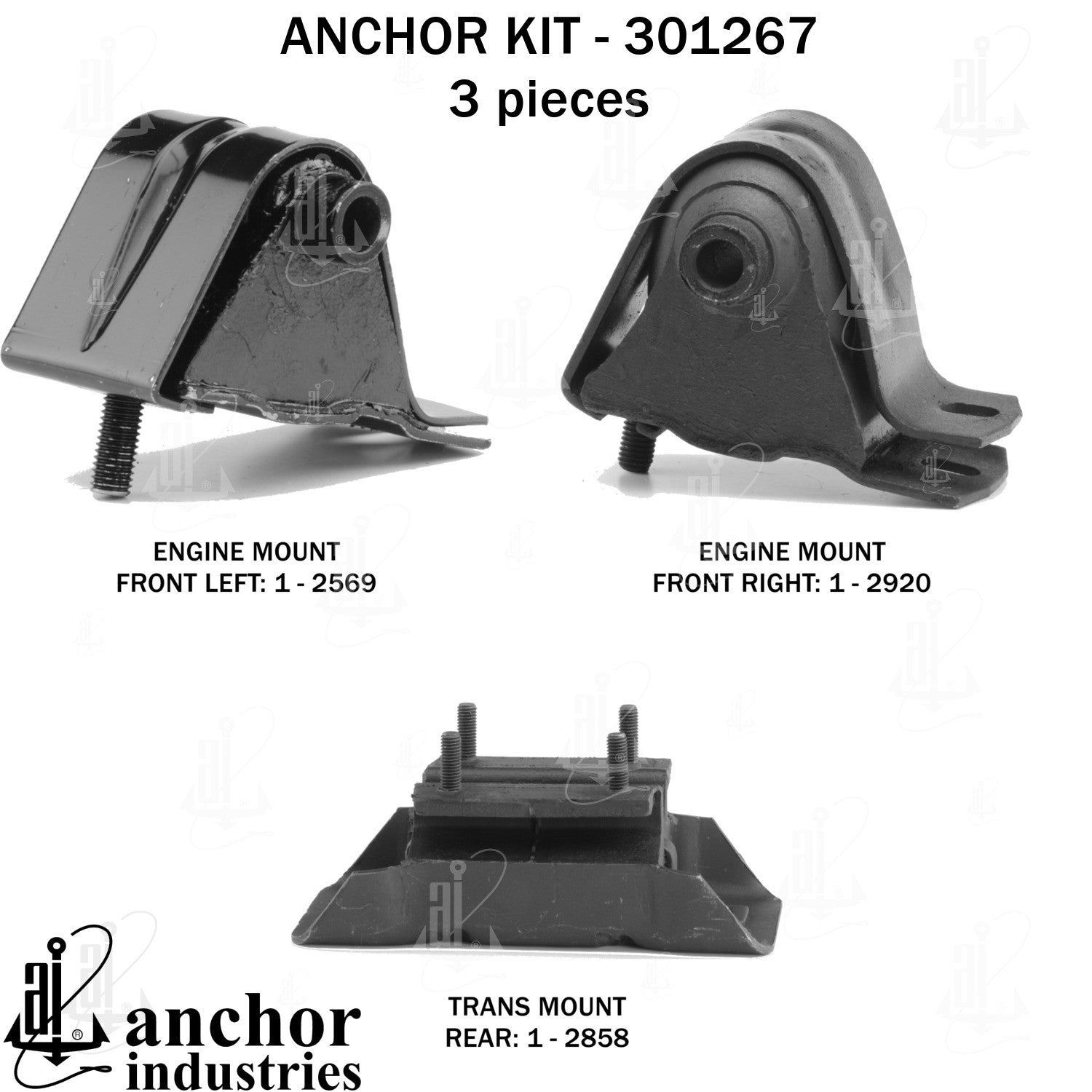 Anchor Mounts Engine Mount Kit 301267 main image