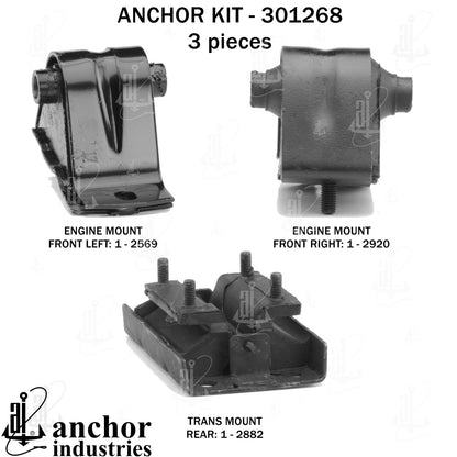 Anchor Mounts Engine Mount Kit 301268 image 4