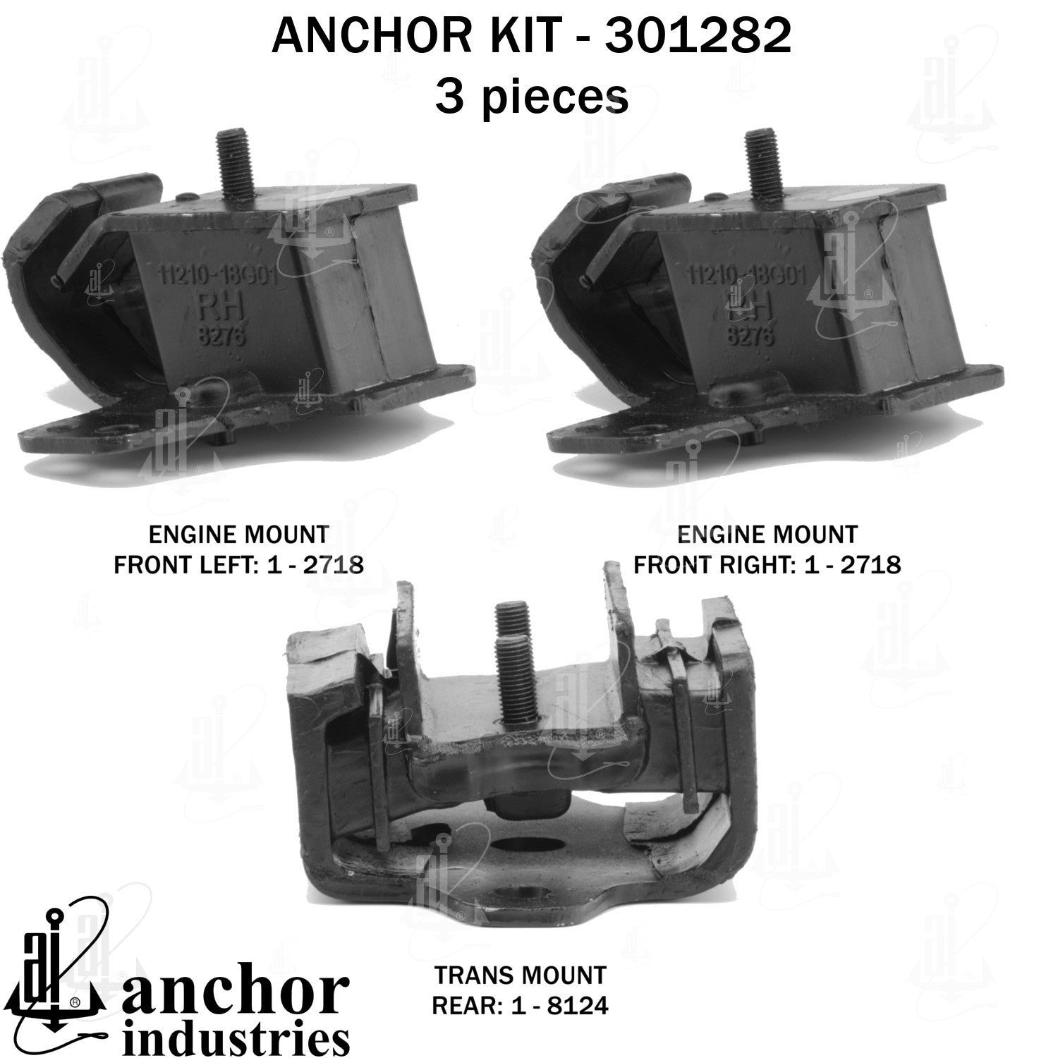 Anchor Mounts Engine Mount Kit 301282 main image