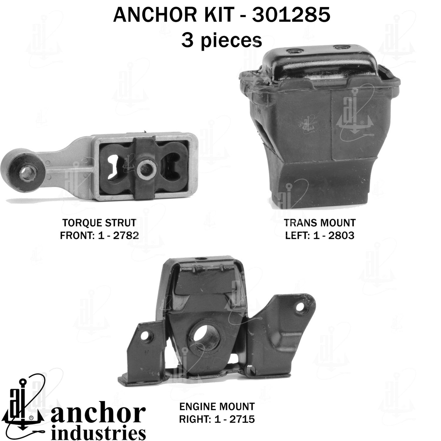 Anchor Mounts Engine Mount Kit 301285 main image