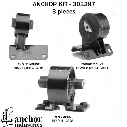 Anchor Mounts Engine Mount Kit 301287 main image