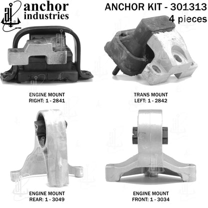 Anchor Mounts Engine Mount Kit 301313 image 5