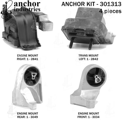 Anchor Mounts Engine Mount Kit 301313 image 3