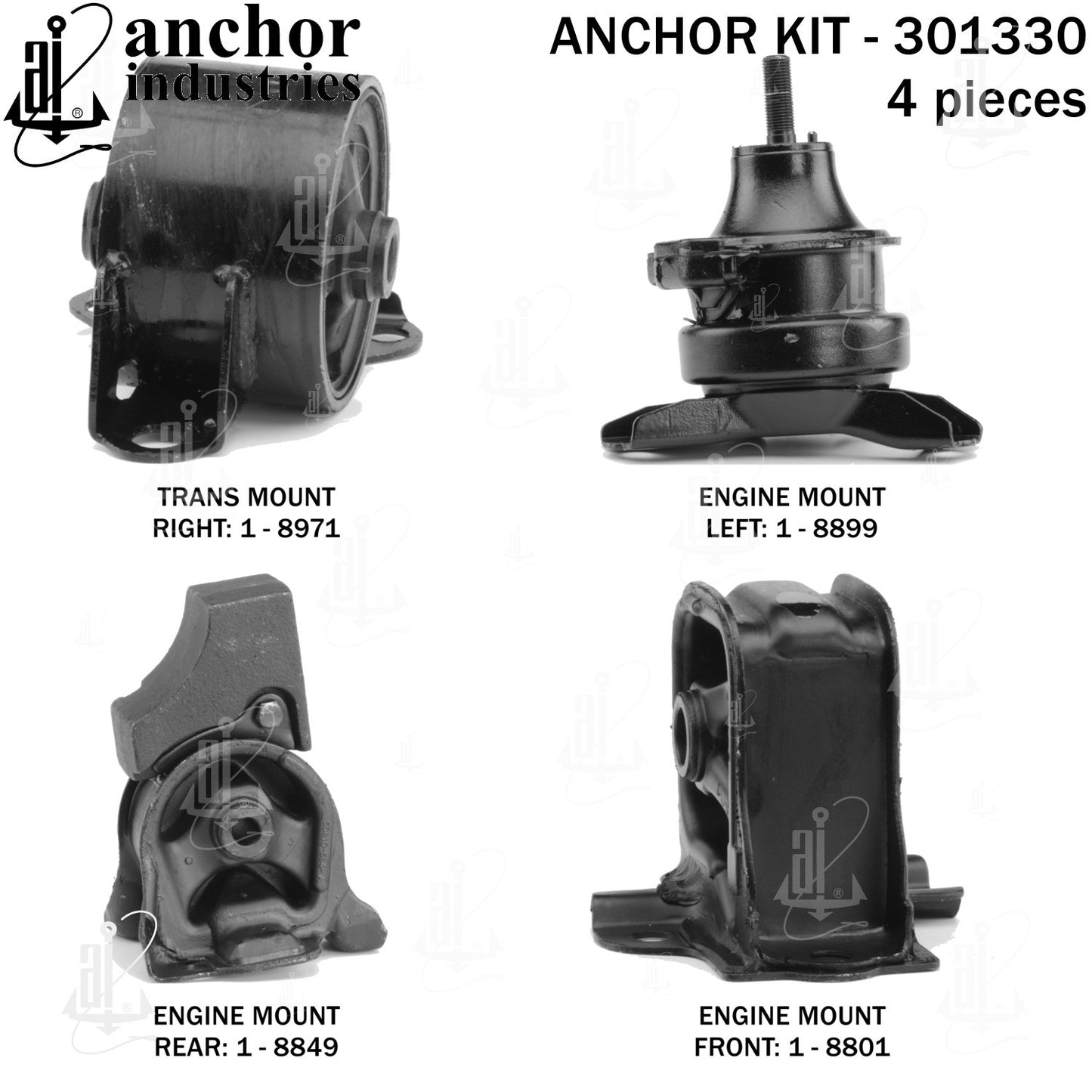 Anchor Engine Mount Kit 301330 image 3