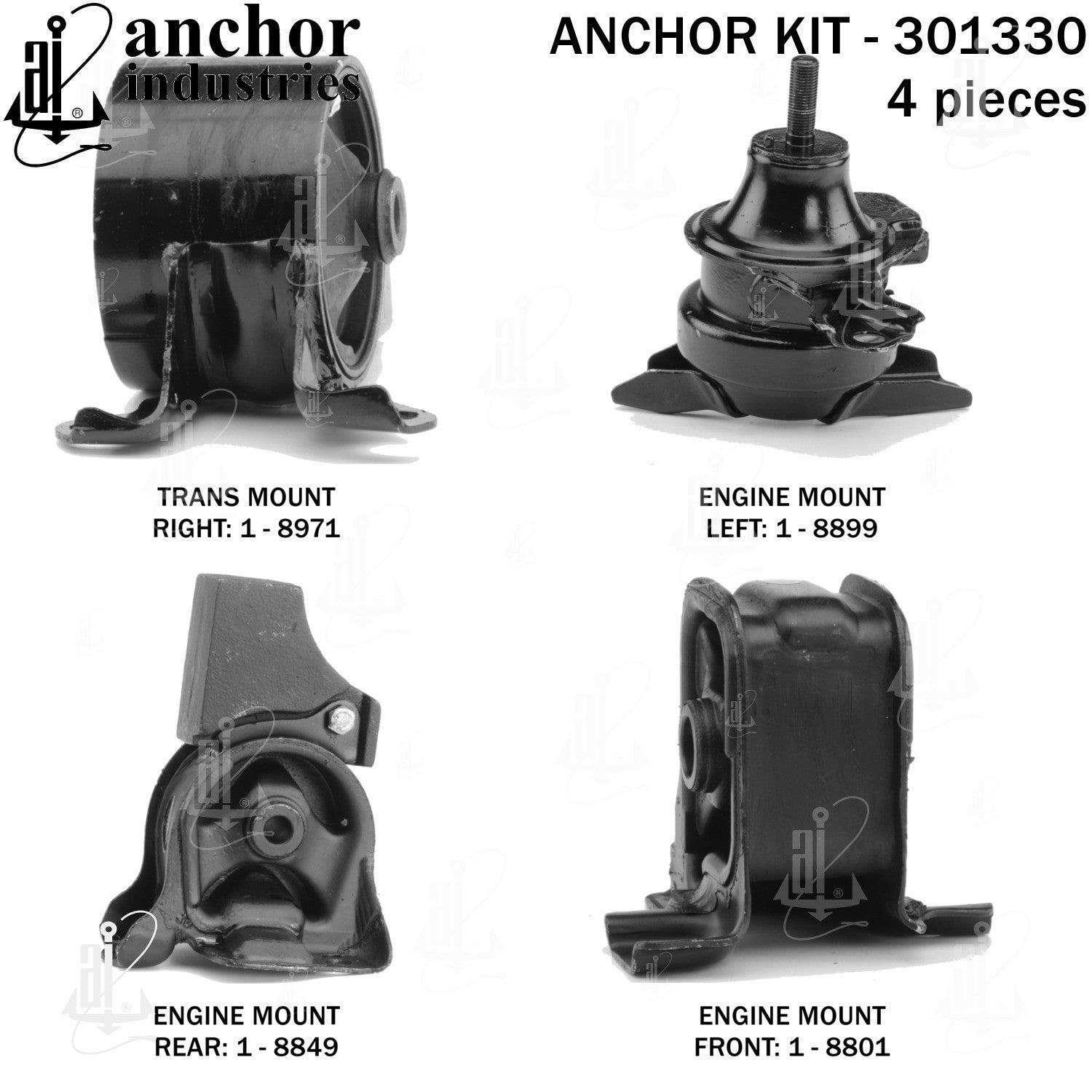 Anchor Engine Mount Kit 301330 image 4