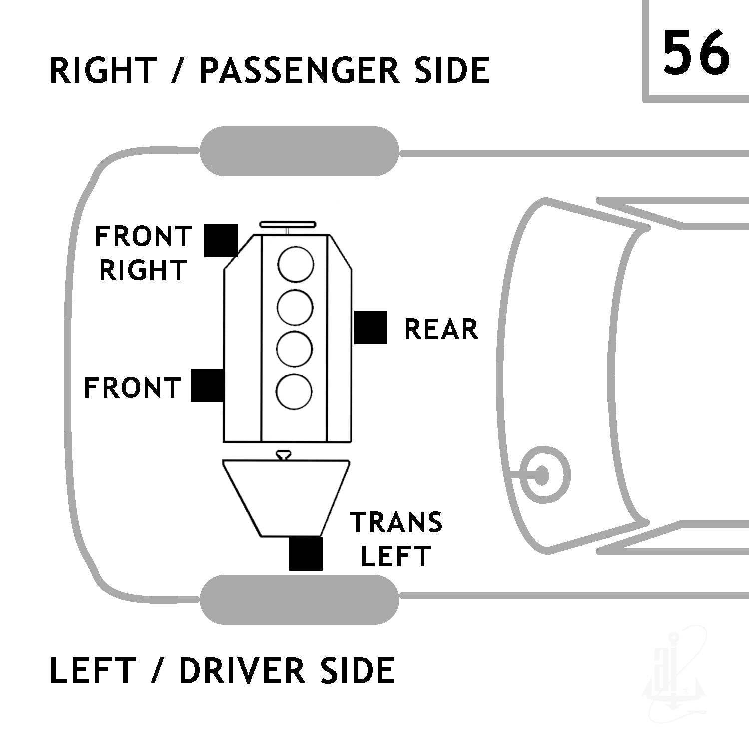 Anchor Engine Mount 3271