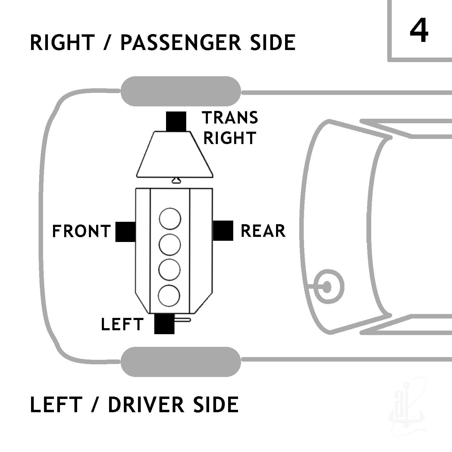 Anchor Engine Mount 8007