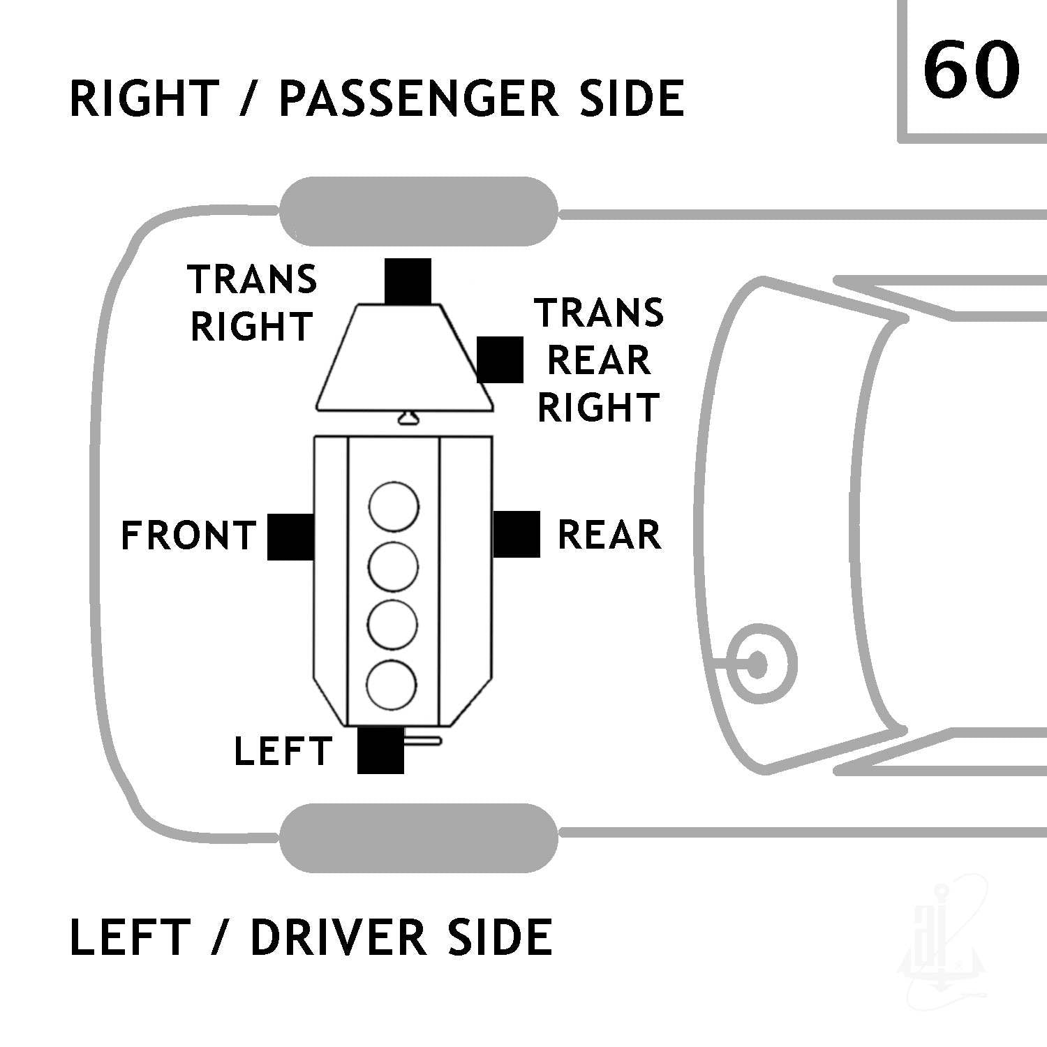 Anchor Engine Mount 8039