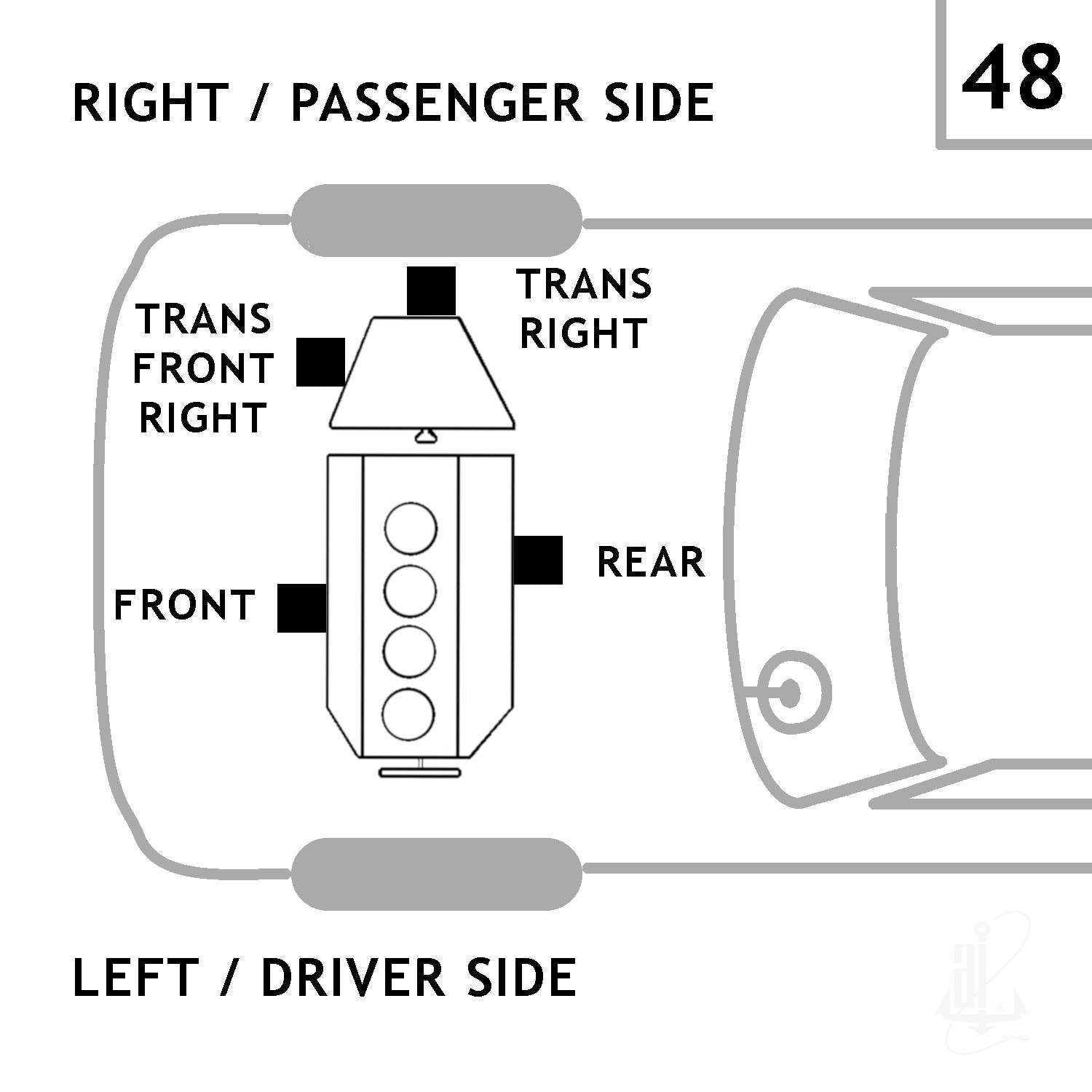 Anchor Engine Mount 8998