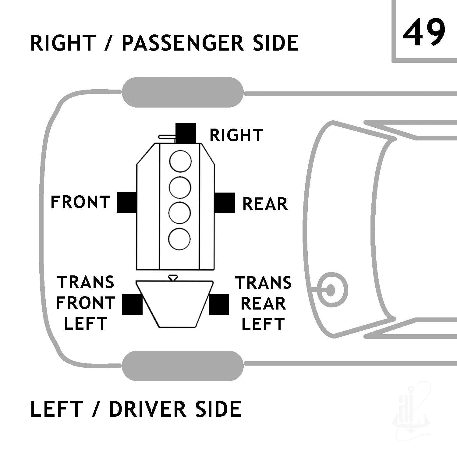 Anchor Engine Mount 9145