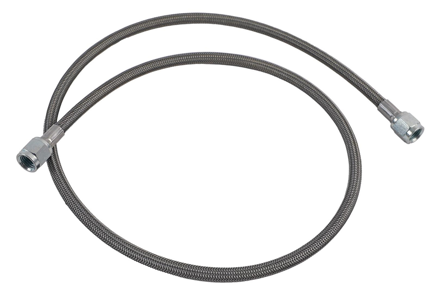 McLeod Steel Braided Line 18in Rigid End For Bleeder & An4F 139009-18
