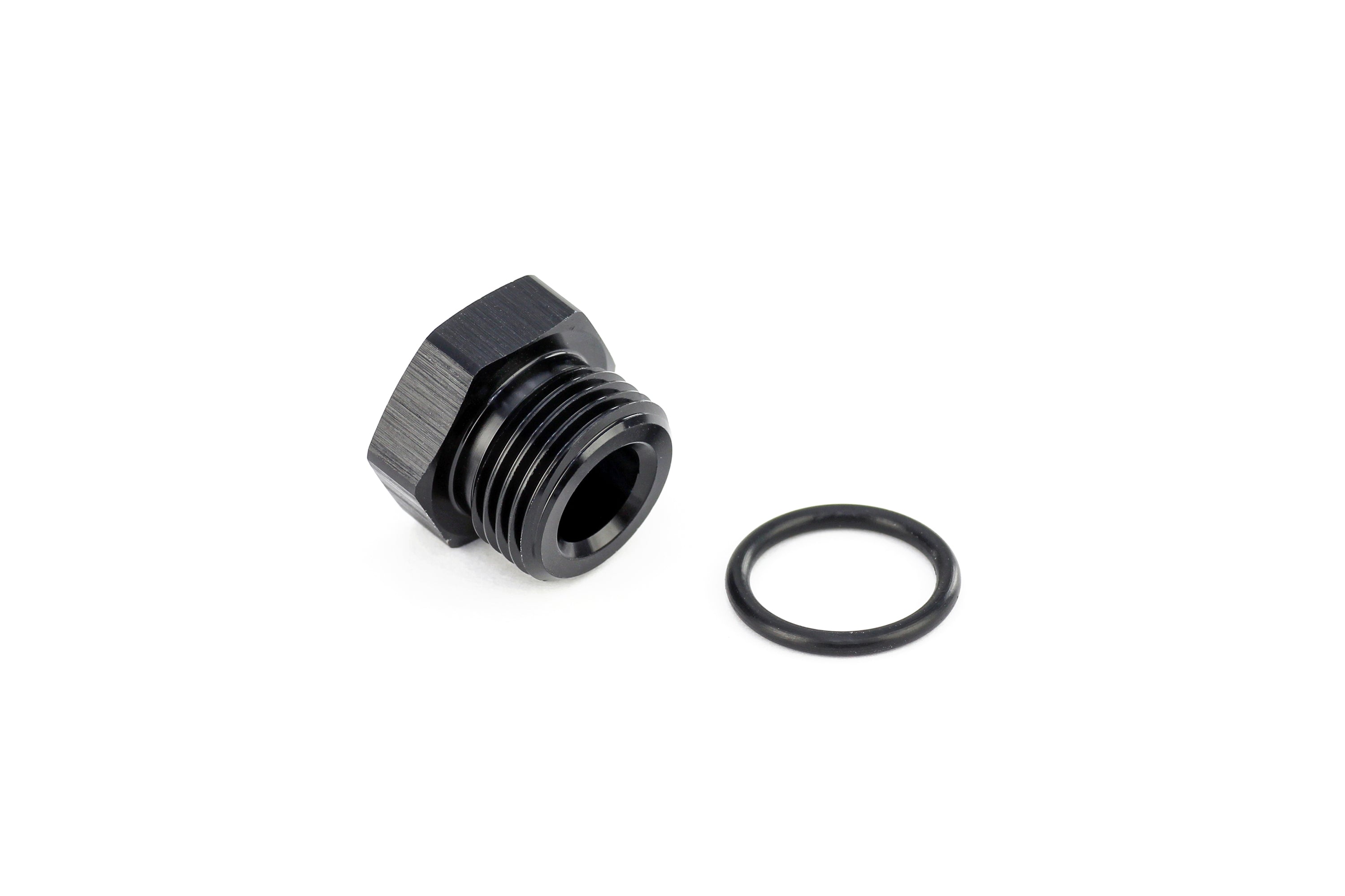 HPS Performance Aluminum, Black 3-10 AN Fittings Plug