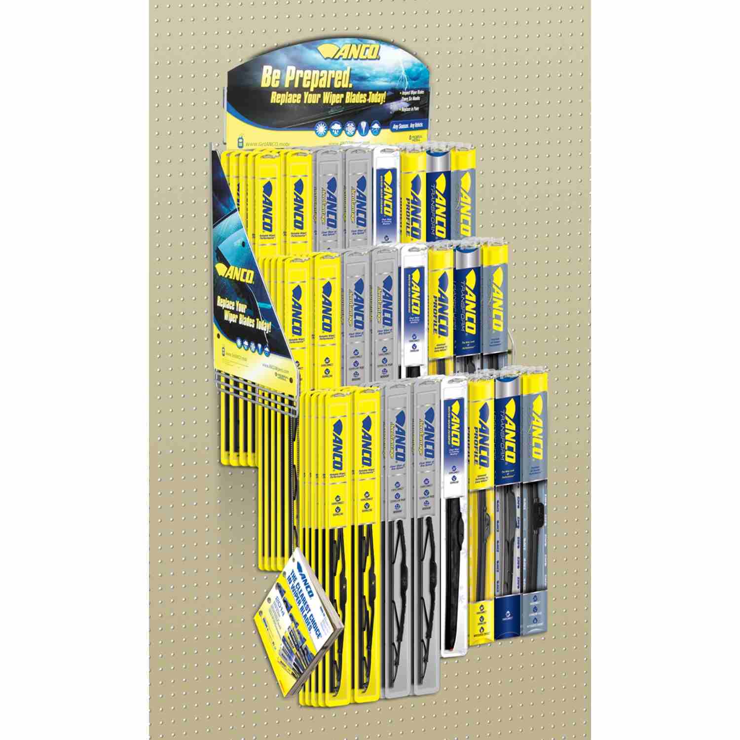 ANCO Windshield Wiper Blade Merchandiser 2T100