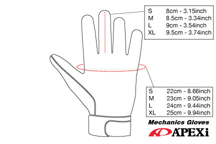 APEXi A'PEXi - Mechanics Glove