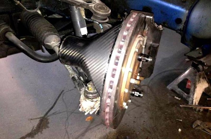 APR Carbon Fiber Honda S2000 AP2 Brake Rotor Cooling Kit 2004-2009