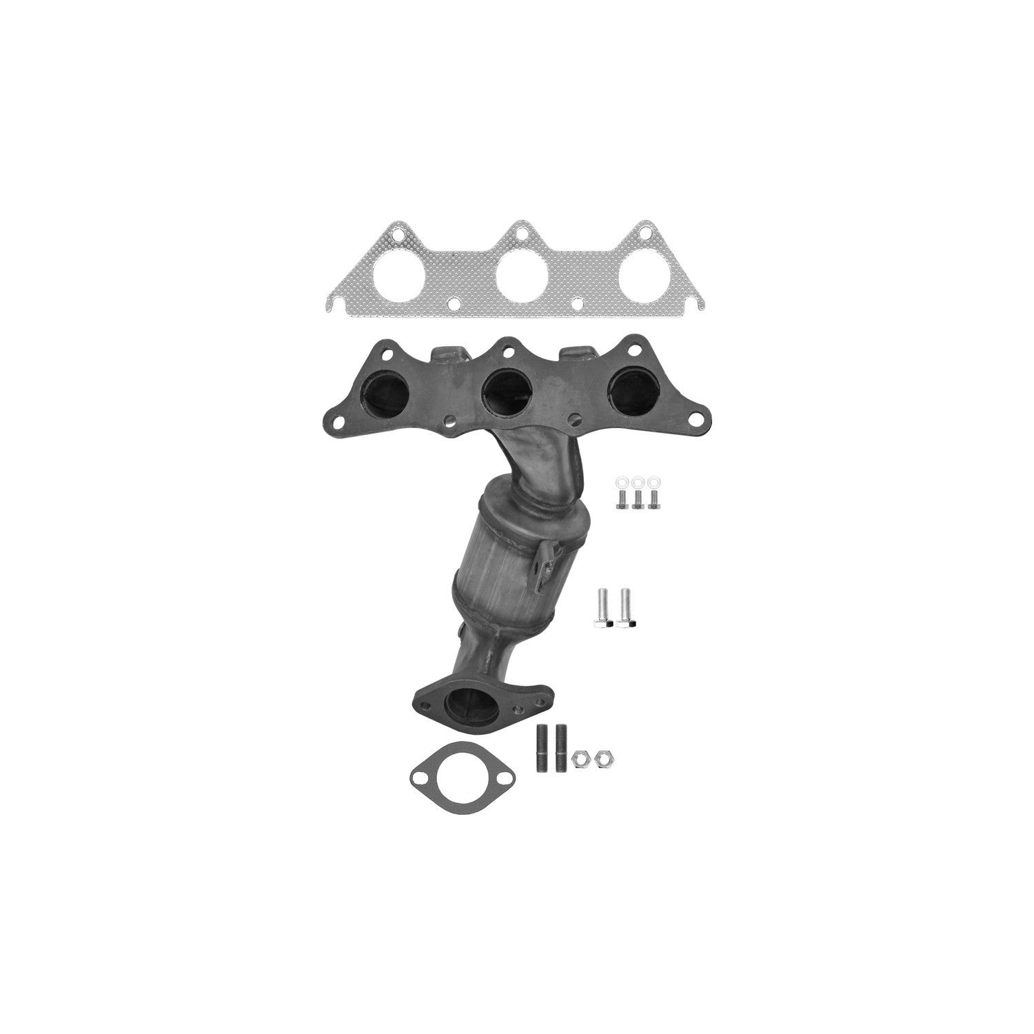 AP Exhaust Catalytic Converter with Integrated Exhaust Manifold 641222