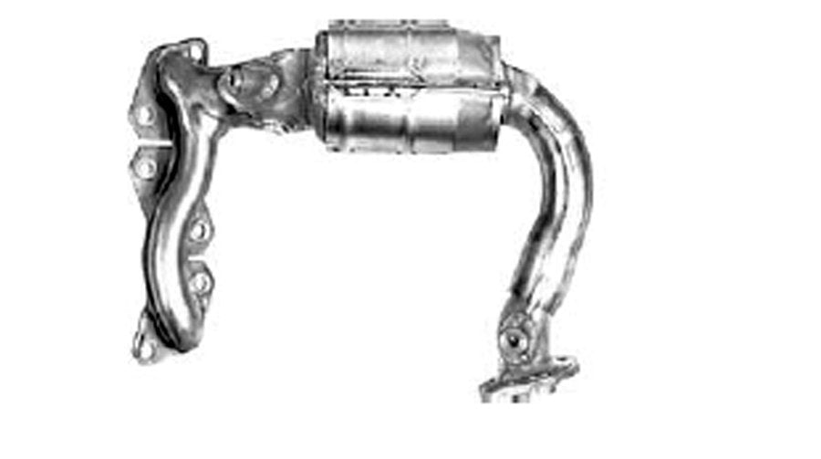 AP Exhaust Catalytic Converter with Integrated Exhaust Manifold 641228