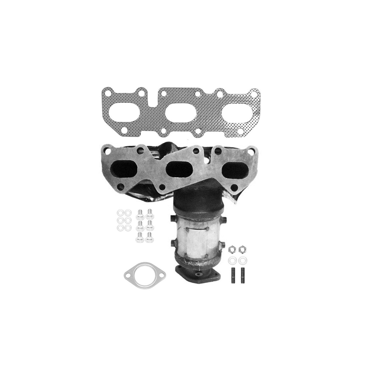 AP Exhaust Catalytic Converter with Integrated Exhaust Manifold 641311