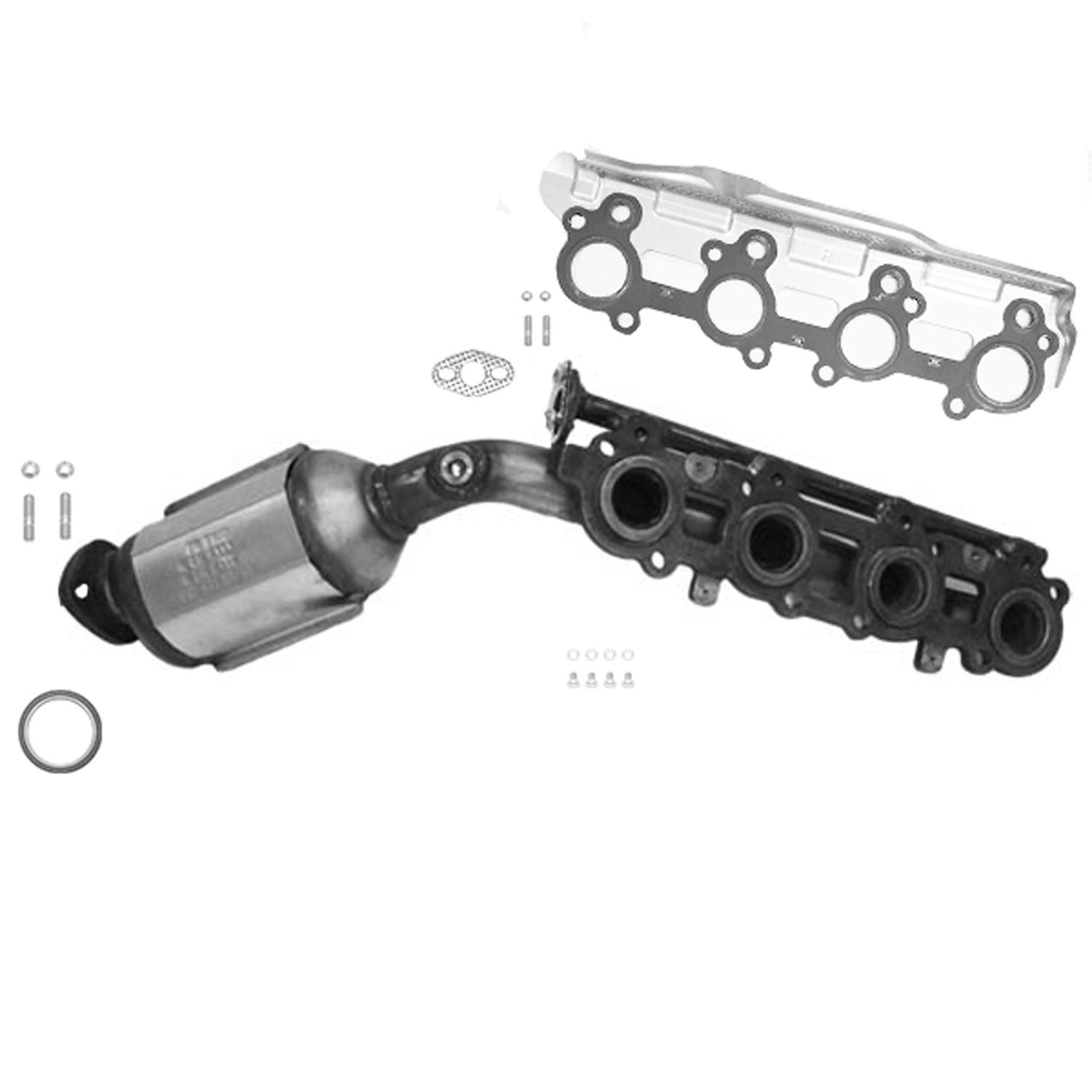 AP Exhaust Catalytic Converter with Integrated Exhaust Manifold 641330