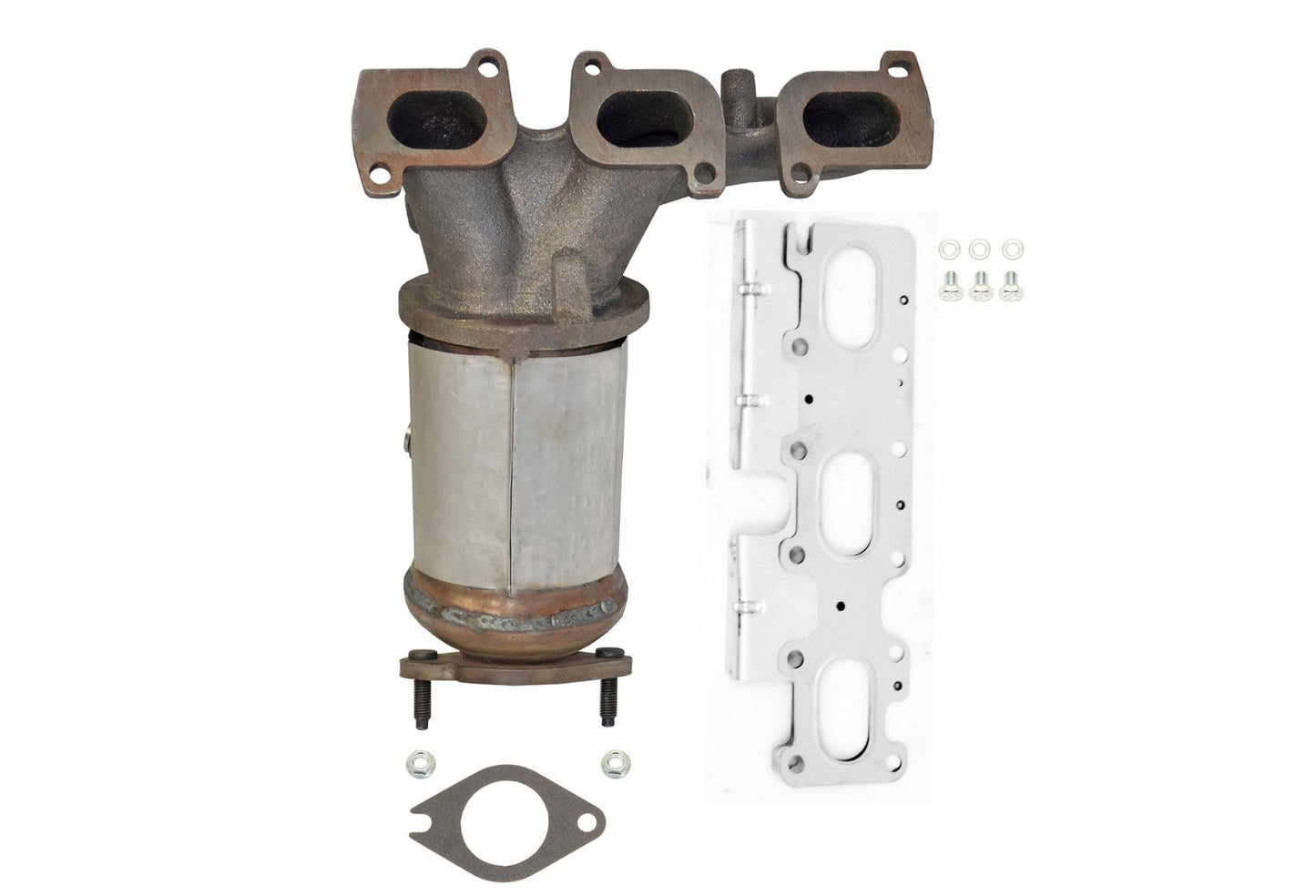 AP Exhaust Catalytic Converter with Integrated Exhaust Manifold 641388