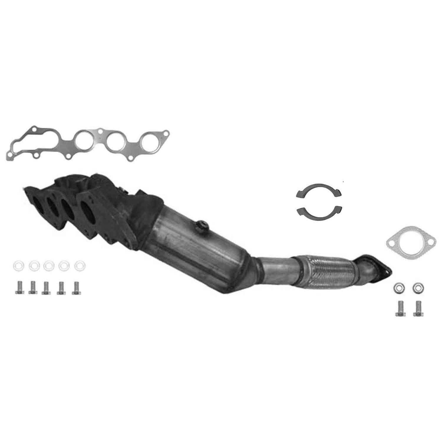 AP Exhaust Catalytic Converter with Integrated Exhaust Manifold 641390