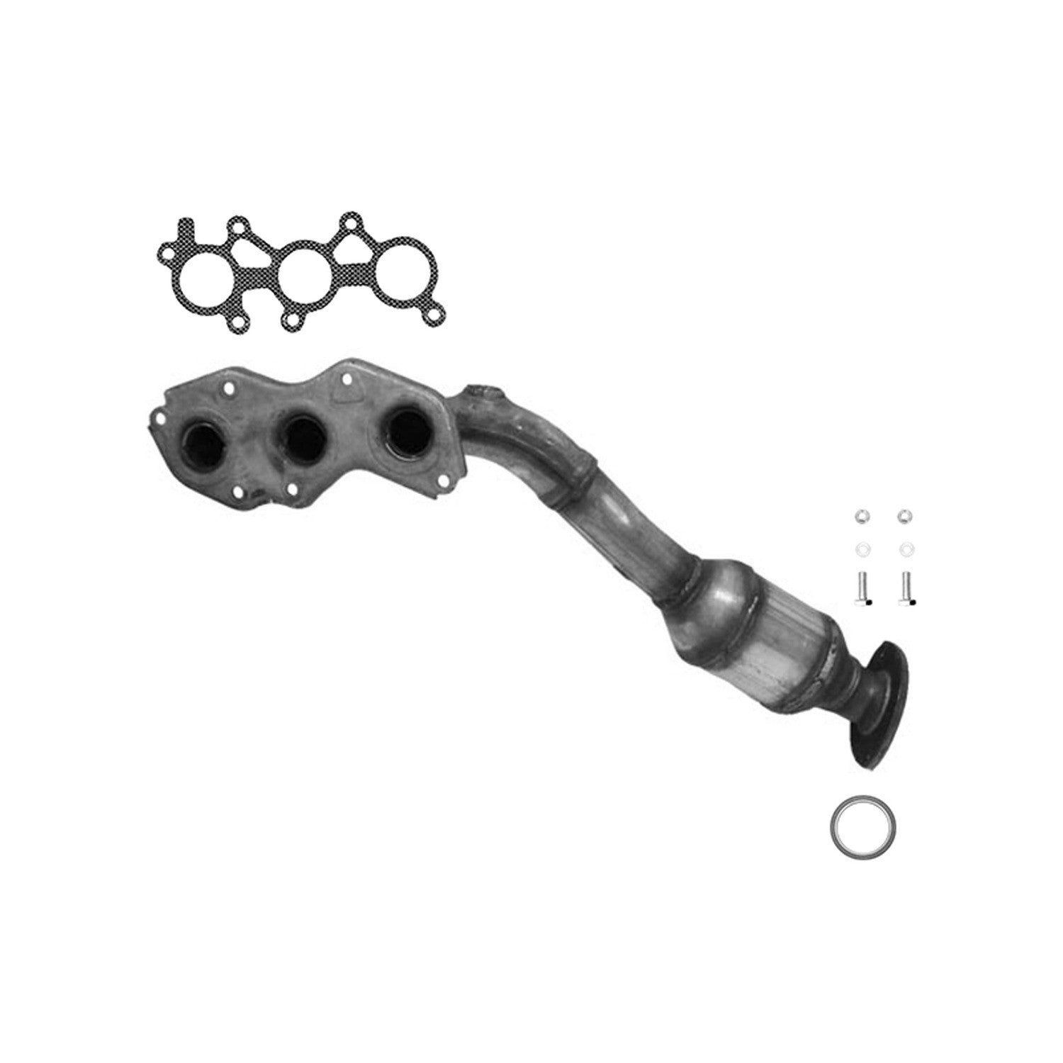 AP Exhaust Catalytic Converter with Integrated Exhaust Manifold 641404