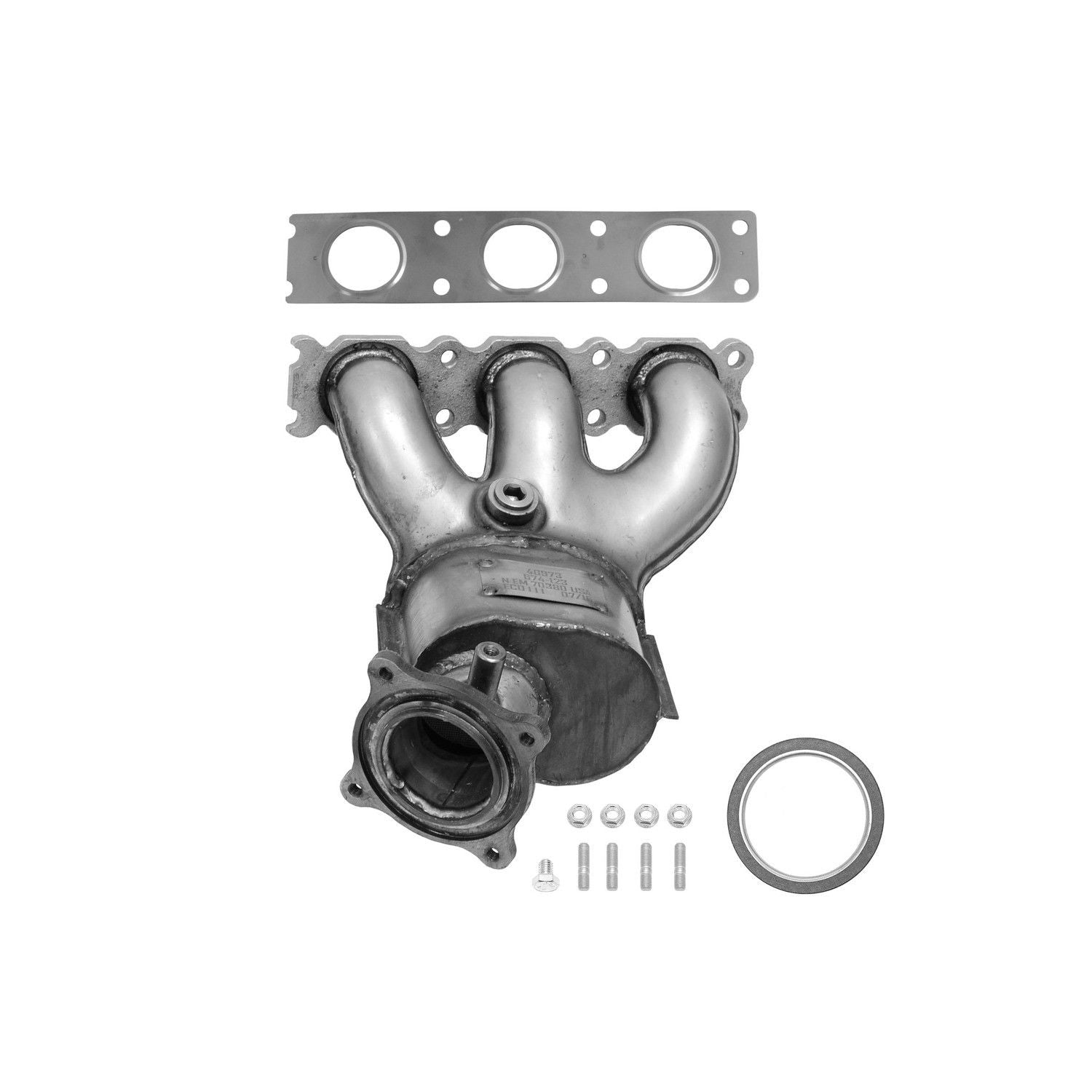 AP Exhaust Catalytic Converter with Integrated Exhaust Manifold 641422