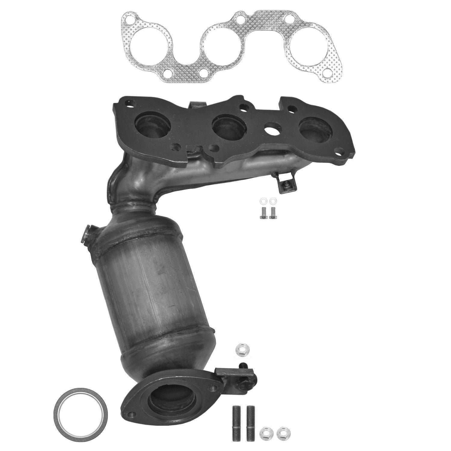 AP Exhaust Catalytic Converter with Integrated Exhaust Manifold 641525