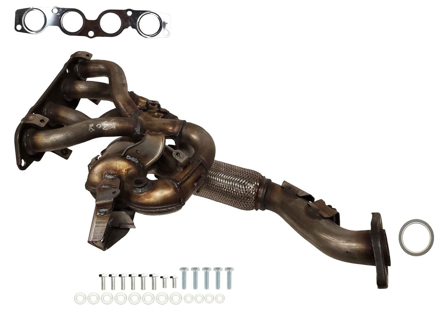 AP Exhaust Catalytic Converter with Integrated Exhaust Manifold 641613
