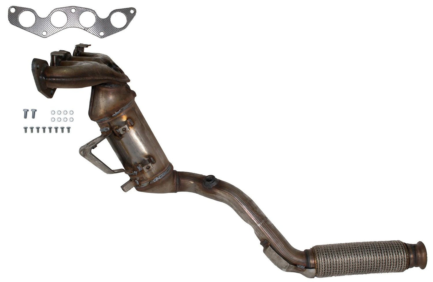 AP Exhaust Catalytic Converter with Integrated Exhaust Manifold 641622